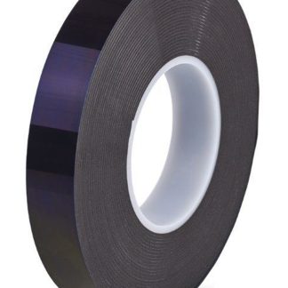 Nastro Biadesivo in Polietilene Hi-Bond HPS 080B, 12.0mm x 33.0m x 0.80mm, Nero