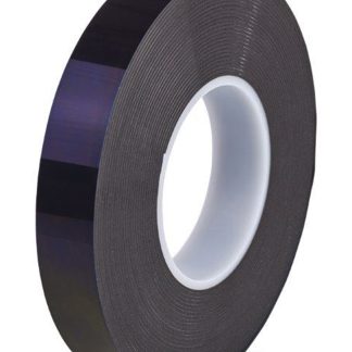 Nastro Biadesivo in Polietilene Hi-Bond HPS 080B, 25.0mm x 33.0m x 0.80mm, Nero