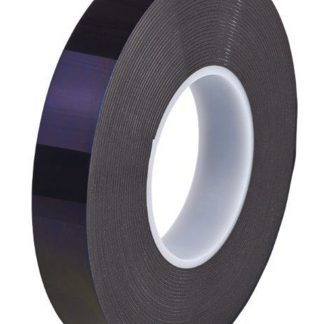 Nastro Biadesivo in Polietilene Hi-Bond HPS 120B, 9.0mm x 33.0m x 1.20mm, Nero