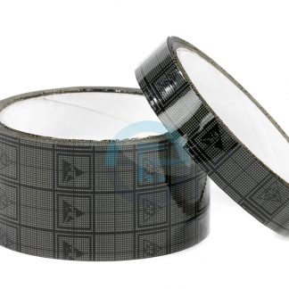 Nastro ESD EUROSTAT per imballaggi, 36m x 12mm, Antistatico, col. , col. Nero/ grigio
