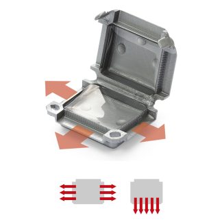 Composto per resinatura Raytech, col. Grigio, Blister