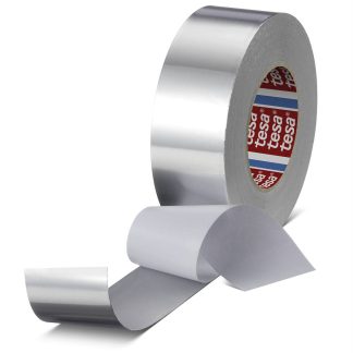 Nastro in alluminio Tesa, 50m x 50mm x 0.075mm, Conduttivo, Resistenza termica +160°C max