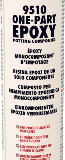 Adesivo di resina in Epossidico MG Chemical, col. Nero, Cartuccia da 300 ml