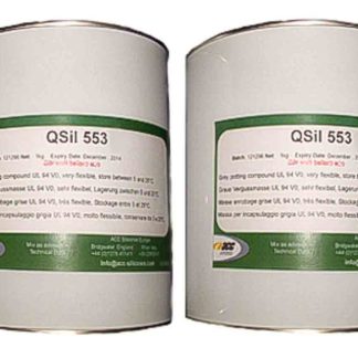 Composto per resinatura in Silicone Acc Silicones QSil 553, Kit da 2 L