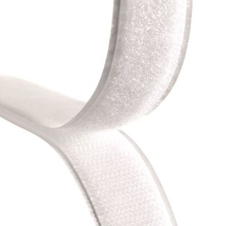 Nastro Hook & Loop RS PRO, 50mm x 5m, , Bianco