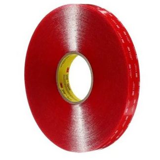Nastro Biadesivo in Schiuma acrilica 3M VHB™ 4910, 19.0mm x 32.91m x 1.0mm, Trasparente