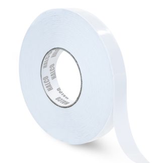 Nastro biadesivo Bianco RS PRO F20, 19mm x 50m x 0.1mm