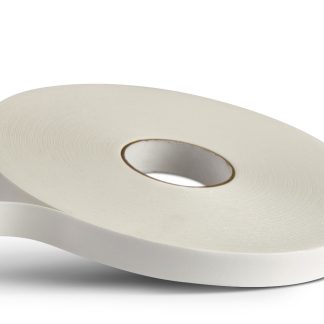 Nastro Biadesivo in Schiuma in PE espanso RS PRO, 19.0mm x 50.0m x 1.0mm, Bianco