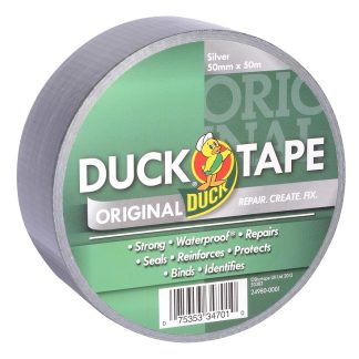 Nastro telato Argento in Tessuto DUCK TAPE 222226, 50mm x 50m x 0.17mm
