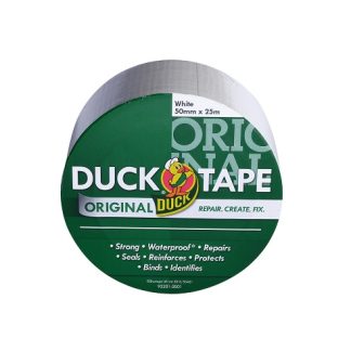 Nastro telato Bianco in Tessuto DUCK TAPE 232335, 50mm x 25m x 0.17mm