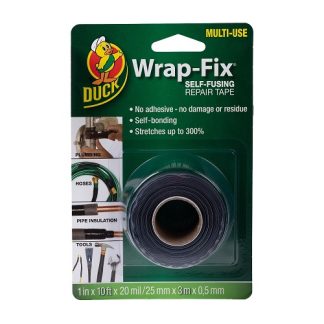 Nastro autoamalgamante Nero DUCK TAPE 283037, 3m x 25mm x 0.5mm