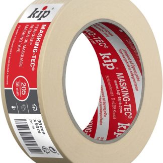 Nastro in Carta KIP 205-35, adesivo in Gomma naturale, 50m x 36mm, Beige