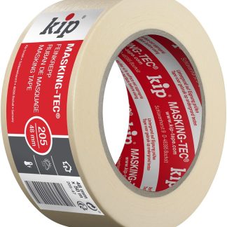 Nastro in Carta KIP 205-47, adesivo in Gomma naturale, 50m x 48mm, Beige