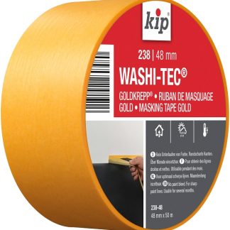 Nastro in Carta KIP 238-48, adesivo in Acrilico, 50m x 48mm, Oro