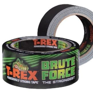 Nastro telato Nero in Gomma naturale T-REX 242775, 48mm x 9.14m x 0.43mm