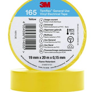 Nastro isolante 3M Temflex in Vinile, 19mm x 20m x 0.152mm