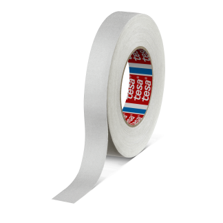 Nastro americano Bianco in Tessuto Tesa 4541, adesivo in Gomma naturale, 25mm x 50m x 0.27mm