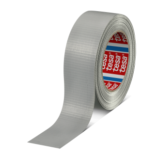 Nastro telato Bianco in Tessuto di polietilene Tesa 4662, adesivo in Gomma naturale, 48mm x 50m x 0.23mm