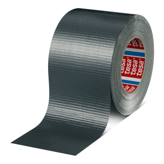 Nastro telato Argento in Tessuto di polietilene Tesa 4662, adesivo in Gomma naturale, 96mm x 50m x 0.23mm