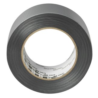 Nastro telato Argento in Vinile 3M 3903, adesivo in Gomma, 50mm x 50m x 0.15mm