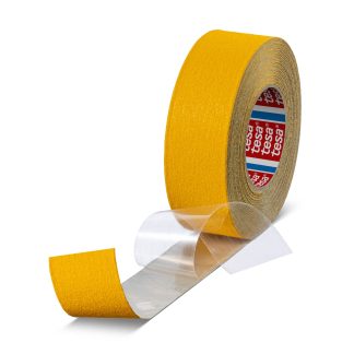 Nastro antiscivolo Giallo Tesa 60955, in Lamina di alluminio, 50mm x 18m
