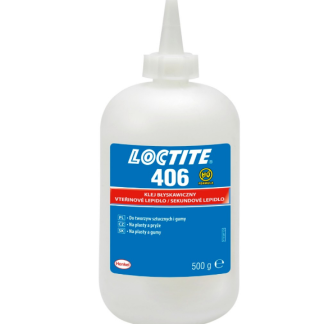 Adesivo istantaneo Loctite Loctite 406, col. Trasparente da 500 g