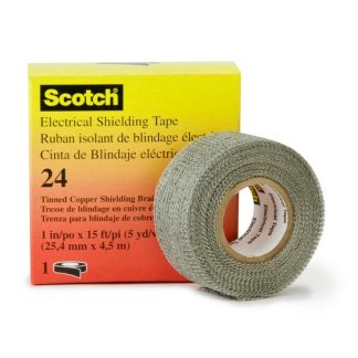 Nastro isolante elettrico 3M Electrical Shielding Tape in Rame stagnato, 25.4mm x 4.6mm x 0.4mm
