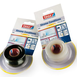 Nastro autoamalgamante Nero, bianco Tesa 4600 x 0.5mm