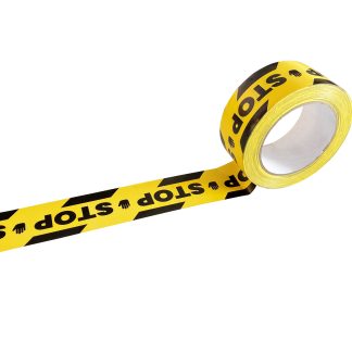 Nastro di marcatura Nero/ giallo RS PRO, in PVC, 50mm x 33mm