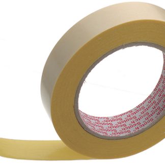 Biadesivo quadrato Giallo trasparente in Polipropilene 3M 9195 25MMX25M, 25mm x 25m x 0.13mm