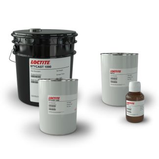 Composto per resinatura in Epossidico Loctite Loctite STYCAST 1090, col. Nero, Barattolo da 1 litro