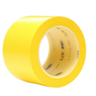 Nastro per marcatura pavimenti Giallo 3M 471, in Vinile, 2poll x 1296poll