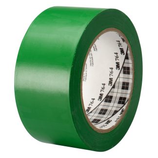 Nastro per segnalazione di pericolo Verde 3M 764, in Cloruro di polivinile, 2poll x 1296poll