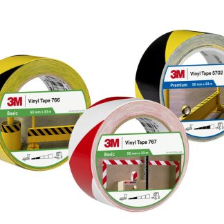 Nastro per marcatura pavimenti Nero, giallo 3M 766, in Cloruro di polivinile, 2poll x 1296poll