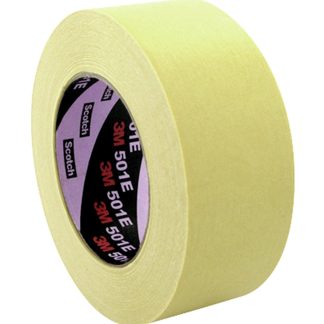 Nastro in Carta crespa 3M 501E, adesivo in Gomma, 50m x 24mm, Chamois