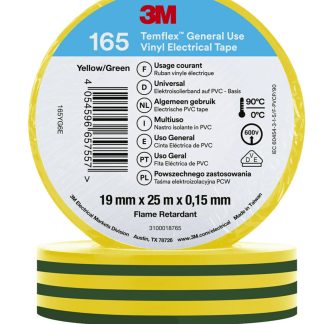 Nastro isolante 3M Temflex in PVC, 19mm x 25m x 0.15mm