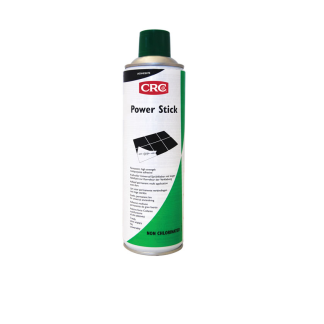 Adesivo spray CRC Power Stick, col. Trasparente, Barattolo da 500 ml