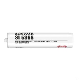 Sigillante al silicone Loctite 5366 Trasparente, Cartuccia da 310 ml, -60 → +250 °C