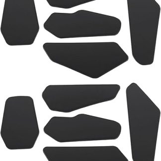 2 Set Mouse Feet Replacement Pad Glide Feet Compatible with Roccat Compatible with Kone AIMO Remastered Black