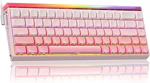 AULA HERO 68 HE 60% Wired Gaming Keyboard, Hall Effect Magnetic Switch Keyboard with Adjustable Actuation, Rapid Trigger Mode, 8K Hz Polling Rate, 0.125ms Latency,RGB Backlit, Side Printed PBT Keycaps