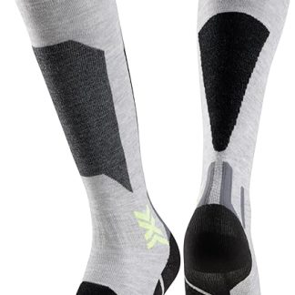 X-Socks® Esquí Discover OTC JR RHINO GREY/CANARY SIZE 24-26, gris, 24-26