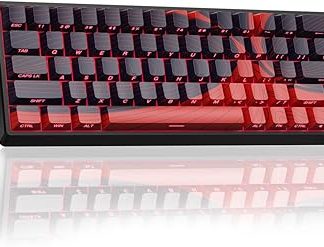 AULA WIN68 HE MAX - Hall Effect Gaming Keyboard with Magnetic Switch, Adjustable Actuation Rapid Trigger Mode, 8KHz Polling Rate, RGB Backlit Wired Mechanical Gaming Keyboard 60 Percent Compact Design