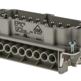 Connettore alimentazione EPIC, Maschio, 16 Pin, 16A, 600 V