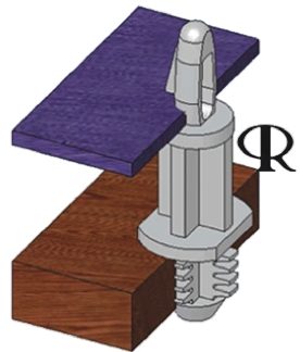 Distanziale PCB in Nylon Essentra, H. 4.8mm, Ø foro PCB 4mm, Ø foro telaio 7.92mm