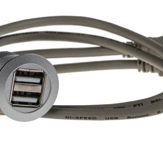 Connettore USB tipo A 2.0 HARTING Femmina, Montaggio a pannello