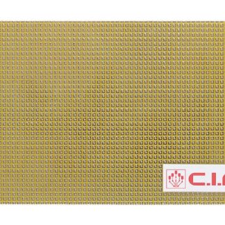 Scheda millefori singola faccia CIF passo 2.54 x 2.54mm, 510 x 160 x 1.6mm