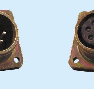 Connettore circolare MIL Femmina Glenair, Ad angolo diritto, 24 poli, Femmina, Montaggio su contenitore