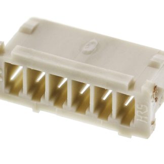 Corpo connettore automotive Hirose Maschio, 6 vie, 1 fila, passo 1.25mm