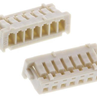 Corpo connettore automotive Hirose Femmina, 7 vie, 1 fila, passo 1.25mm