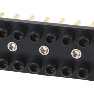 Presa PCB Staubli, 20 vie, 2 file, passo 12mm